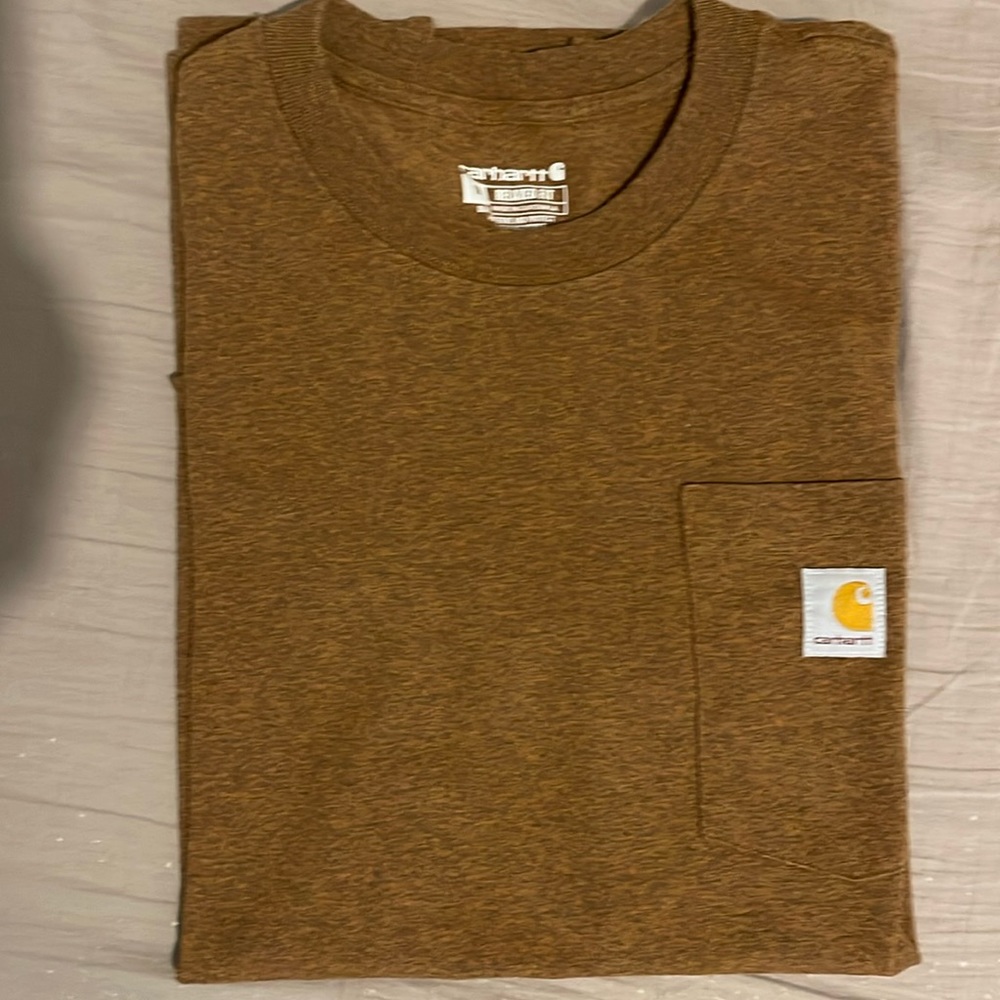 *CARHARTT* RELAXED FIT HEAVYWEIGHT SHORT-SLEEVE POCKET T-SHIRT